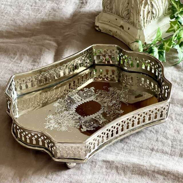 アンティーク調,シルバートレイ,ディスプレイ,トレー,小物置き,インテリア雑貨,おしゃれ,店舗什器-4