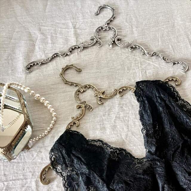 ,真鍮製,アンティーク調,ハンガー,クラシック,ディスプレイ用,おしゃれ,インテリア雑貨,ゴールド,シルバー,店舗什器-7