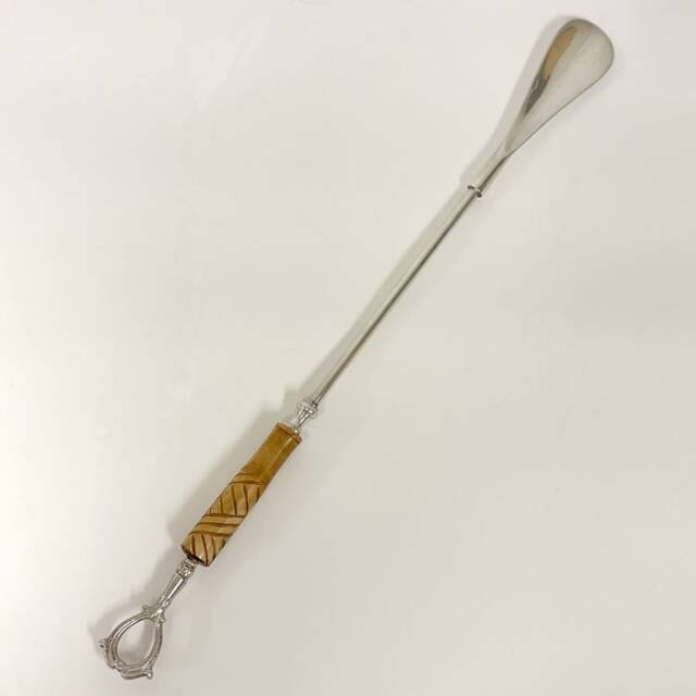 全2色】 真鍮製 アンティーク調 ロング靴べら（靴ベラ）｜Y-KAGU(輸入