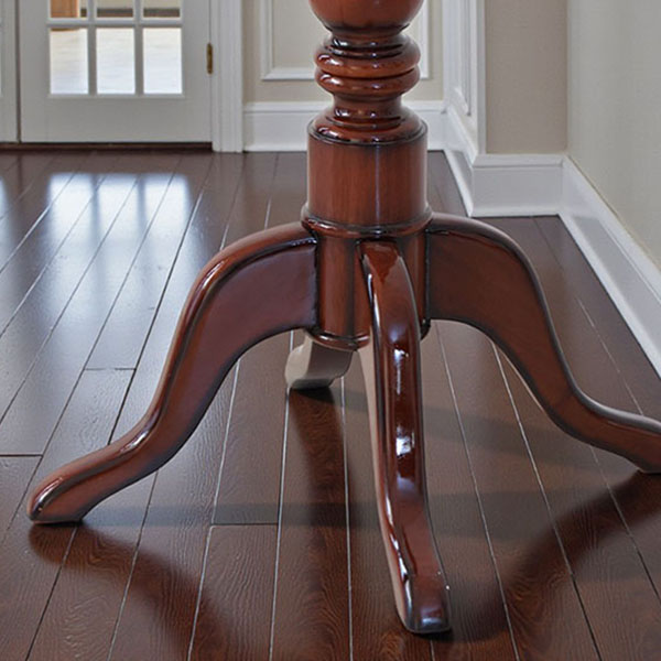 マリナカッシーリ クラシック家具 木製コートスタンド 彫刻調デザイン ダークブラウン 高さ177cm-8