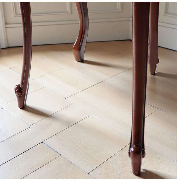 マリナカッシーリ 英国調 ダイニングセット3P（ベロアレッド） 2人掛け 2人用-3