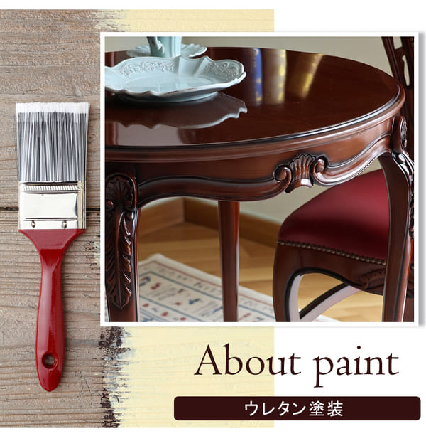 マリナカッシーリ 英国調 ダイニングセット3P（グリーンレザー） 2人掛け 2人用-15