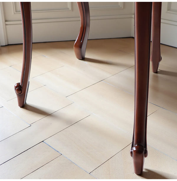 マリナカッシーリ 英国調 ダイニングセット3P（レッド） 2人掛け 2人用-2