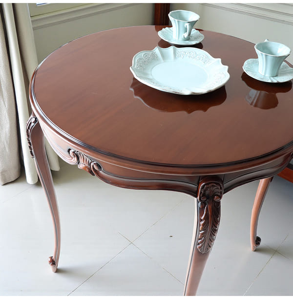 マリナカッシーリ ヨーロピアン ダイニングセット3P（ピンクストライプ） 2人掛け 2人用-2