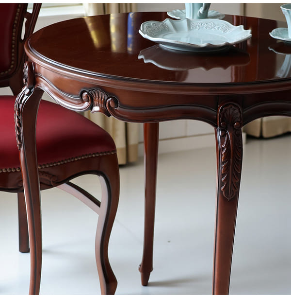 マリナカッシーリ ヨーロピアン ダイニングセット3P（グリーンレザー） 2人掛け 2人用-17