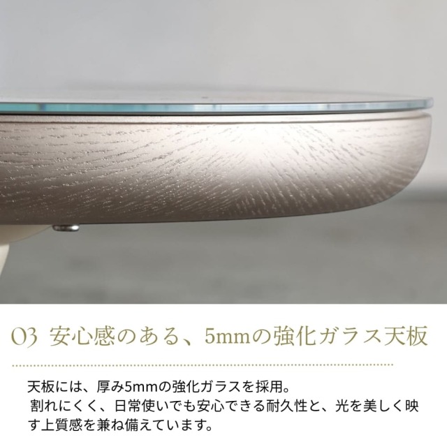 ゴールドサイドテーブル（コーヒーテーブル） φ55cm ｜Y-KAGU(輸入家具