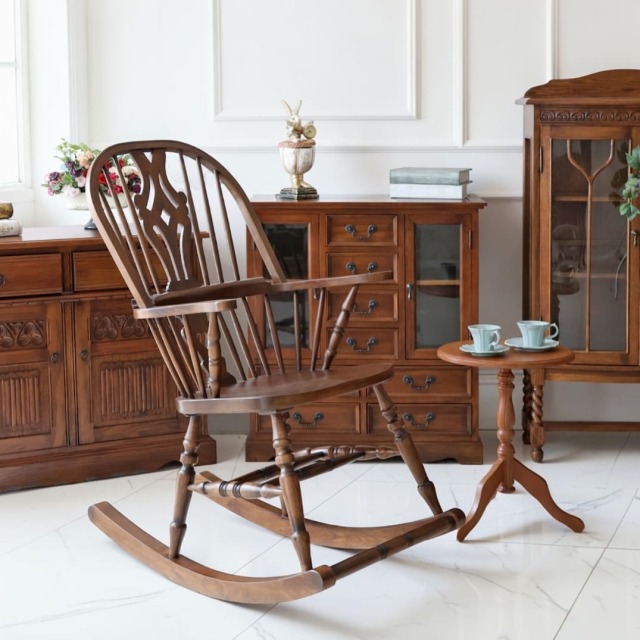 英国調 Antique Oak Collection ロッキングチェア｜Y-KAGU(輸入家具屋