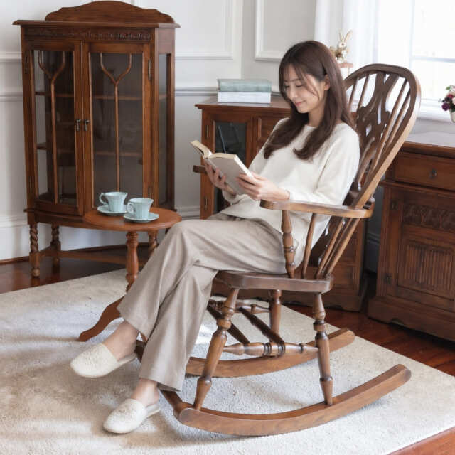 英国調 Antique Oak Collection ロッキングチェア｜Y-KAGU(輸入家具屋