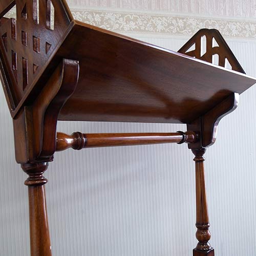 マホガニー　ブックスタンド　シェルフ　アンティーク　キャビネット　輸入家具　収納 楽天市場】☆倉庫移転の為、総売り尽くしセール！☆ マホガニー