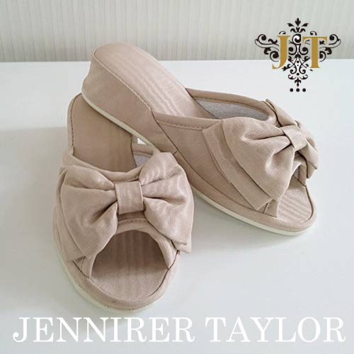 【まとめ買い割引対象品】 ジェニファーテイラー Jennifer Taylor ルームシューズ (スリッパ)・Chinon(BE)