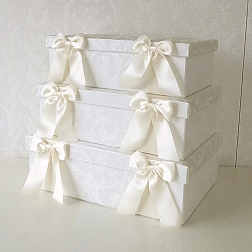 ジェニファーテイラー・ボックス3Pセット・Florence(WH)｜おしゃれ