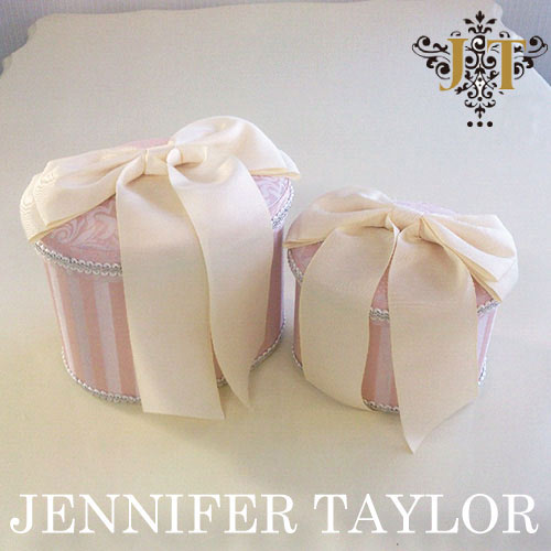 【まとめ買い割引対象品】 ジェニファーテイラー Jennifer Taylor オーバルBOX2P・Haruno・Ribbon