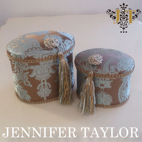 【まとめ買い割引対象品】 ジェニファーテイラー Jennifer Taylor オーバルBOX2P・Hermosa-mint
