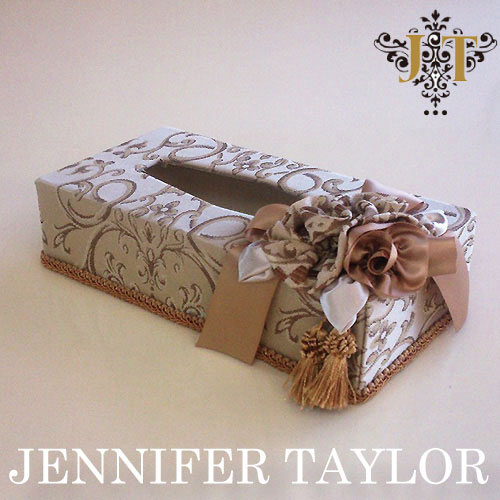 【まとめ買い割引対象品】 ジェニファーテイラー Jennifer Taylor ティッシュBOX・Poinsettia-BE