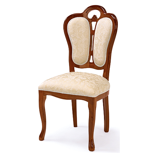 ダイニングチェア(ブラウン×ベージュ)｜サルタレッリ フローレンス