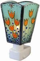 水吉郁子作：フットランプ チューリップ