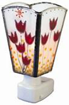 水吉郁子作：フットランプ チューリップ