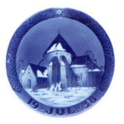Royal Copenhagen Year Plate ロイヤルコペンハーゲン イヤープレート 1938年(昭和13年)【送料無料】