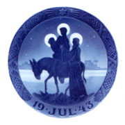 Royal Copenhagen Year Plate ロイヤルコペンハーゲン イヤープレート 1943年(昭和18年)【送料無料】