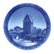 Royal Copenhagen Year Plate ロイヤルコペンハーゲン イヤープレート 1950年(昭和25年)【送料無料】