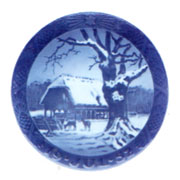Royal Copenhagen Year Plate ロイヤルコペンハーゲン イヤープレート 1952年(昭和27年)【送料無料】