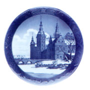 Royal Copenhagen Year Plate ロイヤルコペンハーゲン イヤープレート 1953年(昭和28年)【送料無料】