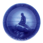 Royal Copenhagen Year Plate ロイヤルコペンハーゲン イヤープレート 1962年(昭和37年)【送料無料】