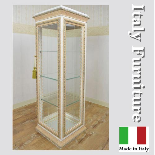 イタリア製 ガラスショーケース