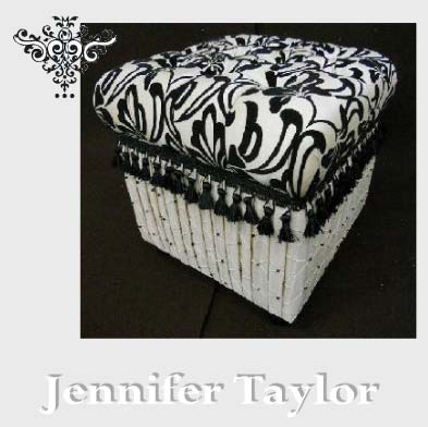 【まとめ買い割引対象品】 ジェニファーテイラー Jennifer Taylor 収納ボックススツール・Yorke 【送料無料】