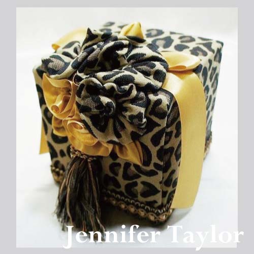 【まとめ買い割引対象品】 ジェニファーテイラー Jennifer Taylor トイレットペーパーボックス・Espresso