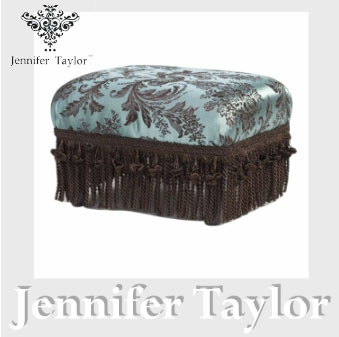 【まとめ買い割引対象品】 ジェニファーテイラー Jennifer Taylor フットスツール・Carlisle 【送料無料】