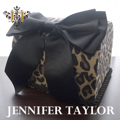 【まとめ買い割引対象品】 ジェニファーテイラー Jennifer Taylor トランクBOX-Espresso ・Ribbon