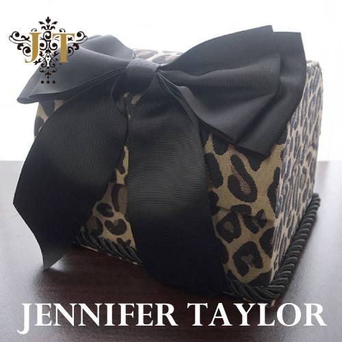 【まとめ買い割引対象品】 ジェニファーテイラー Jennifer Taylor トランクBOX-Espresso ・Ribbon