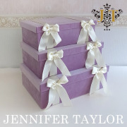 【まとめ買い割引対象品】 ジェニファーテイラー Jennifer Taylor BOX3Pセット・Bois De Rose 【送料無料】