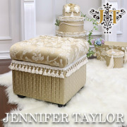 【まとめ買い割引対象品】 ジェニファーテイラー Jennifer Taylor 収納付スツール・Heirloom 【送料無料】