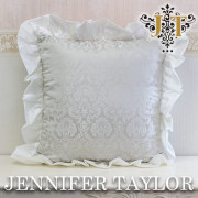 【まとめ買い割引対象品】 ジェニファーテイラー Jennifer Taylor フリルクッション Haruno-GR