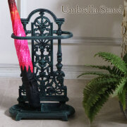 アンティーク調,傘立て,アンブレラスタンド,グリーン