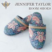 ジェニファーテイラー,ルームシューズ,スリッパ,イチゴ泥棒