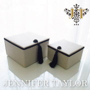 【まとめ買い割引対象品】 ジェニファーテイラー Jennifer Taylor BOX2Pセット・Givet 【送料無料】