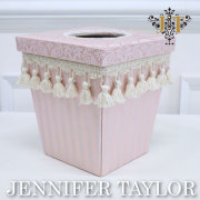 【まとめ買い割引対象品】 ジェニファーテイラー Jennifer Taylor 蓋付ダストボックス-Haruno