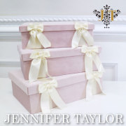 【まとめ買い割引対象品】 ジェニファーテイラー Jennifer Taylor BOX3Pセット-Velours-PK 【送料無料】
