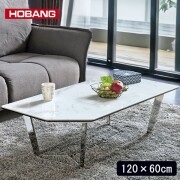 HOBANG,センターテーブル,大理石柄,セラミック,幅120cm,おしゃれ,リビング,ホワイト,モダン,高級,ハイグロス-14