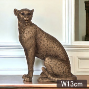 動物の置物 豹 レオパード チーター パンサー オブジェ 風水 おしゃれ 海外インテリア-9