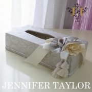 【まとめ買い割引対象品】 ジェニファーテイラー Jennifer Taylor ティッシュBOX・Haruno-Gray