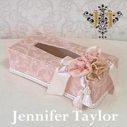 【まとめ買い割引対象品】 ジェニファーテイラー Jennifer Taylor ティッシュボックス・Florence(PK)