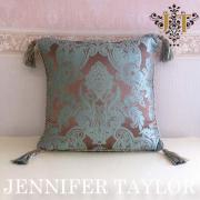 【まとめ買い割引対象品】 ジェニファーテイラー Jennifer Taylor クッション・Hermosa-mint