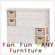 FANY FURNITURE～ファニーファニチャー～ ホワイトチェスト・大【送料無料】