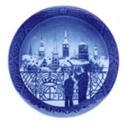 Royal Copenhagen Year Plate ロイヤルコペンハーゲン イヤープレート 1988年(昭和63年)【送料無料】
