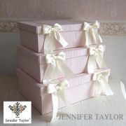 【まとめ買い割引対象品】 ジェニファーテイラー Jennifer Taylor BOX3Pセット・Chinon(PK) 【送料無料】