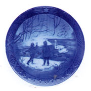 ロイヤルコペンハーゲン イヤープレート 1962年(昭和37年)｜おしゃれ